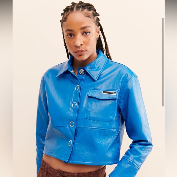 crās Vegan Leather Skirt & Jacket set - Picture 2 of 7